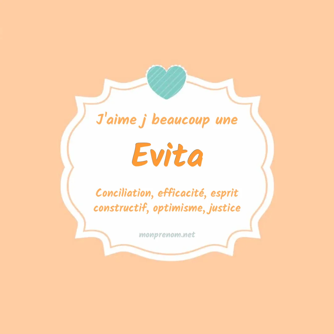 J'aime beaucoup Evita