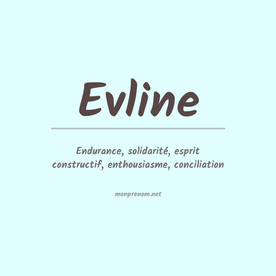 Signification du prénom Evline