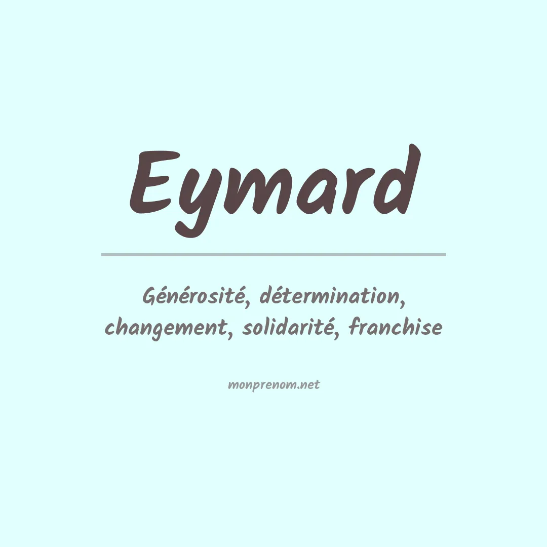 Prénom Eymard