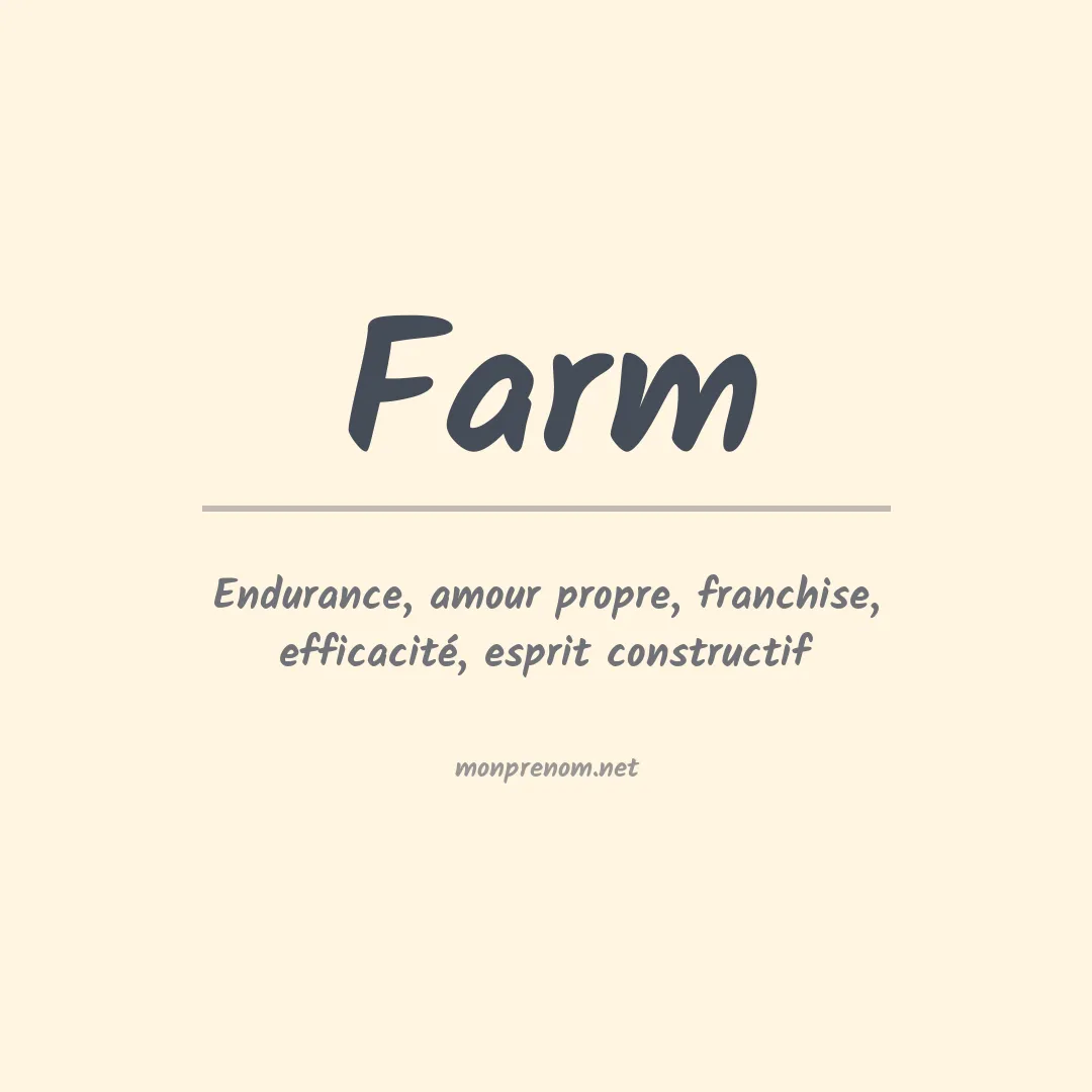 Prénom Farm