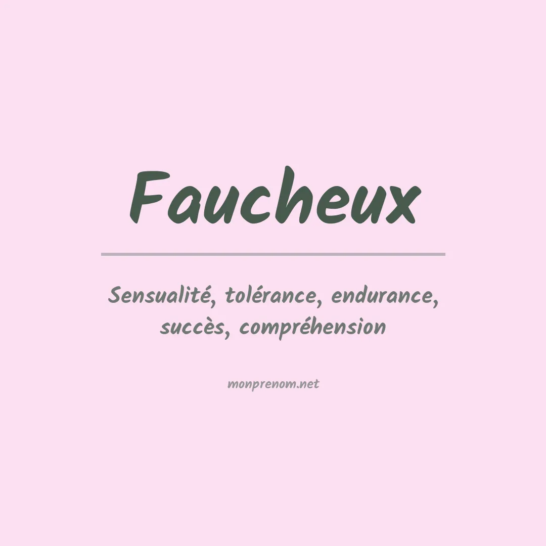 Prénom Faucheux
