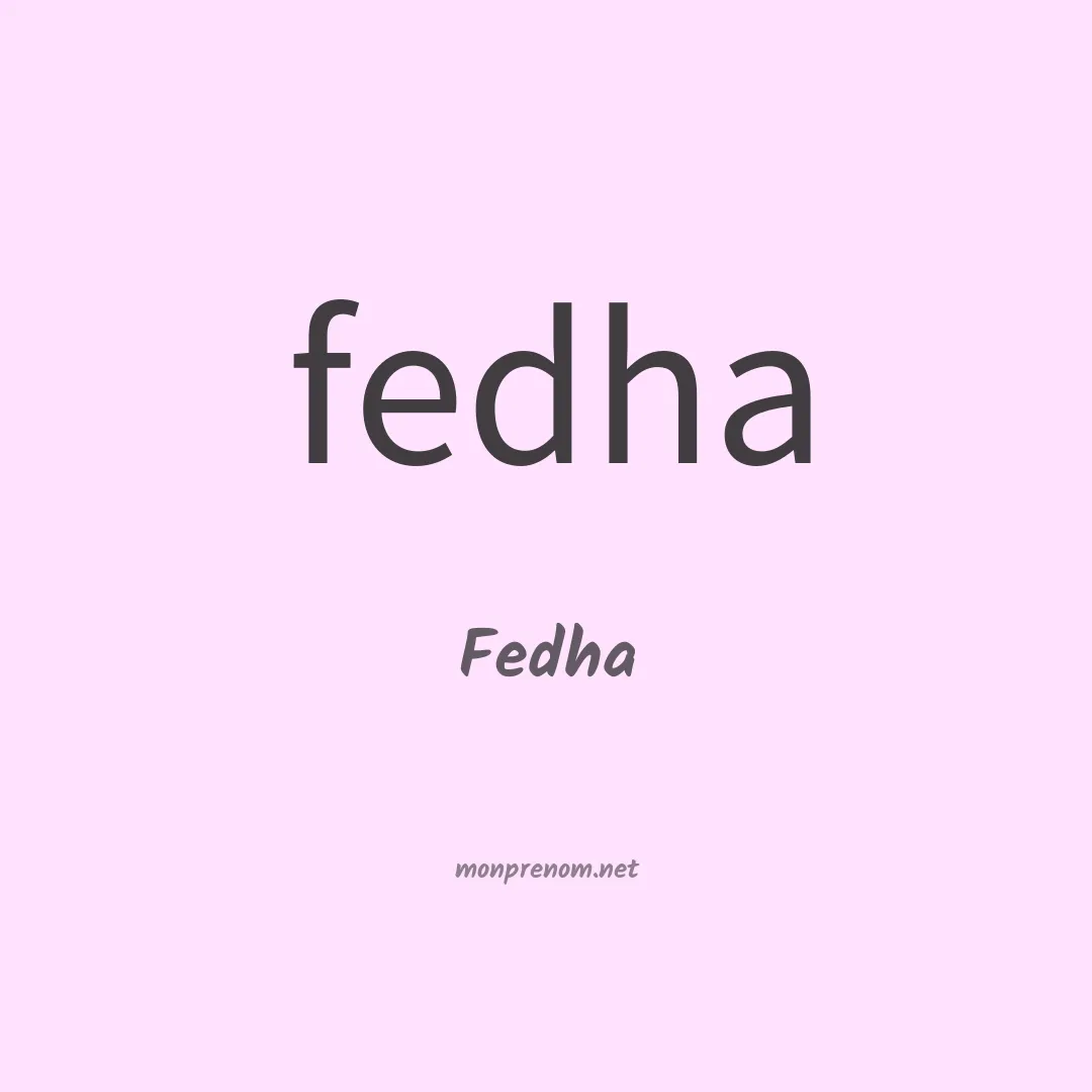 Fedha en chinois