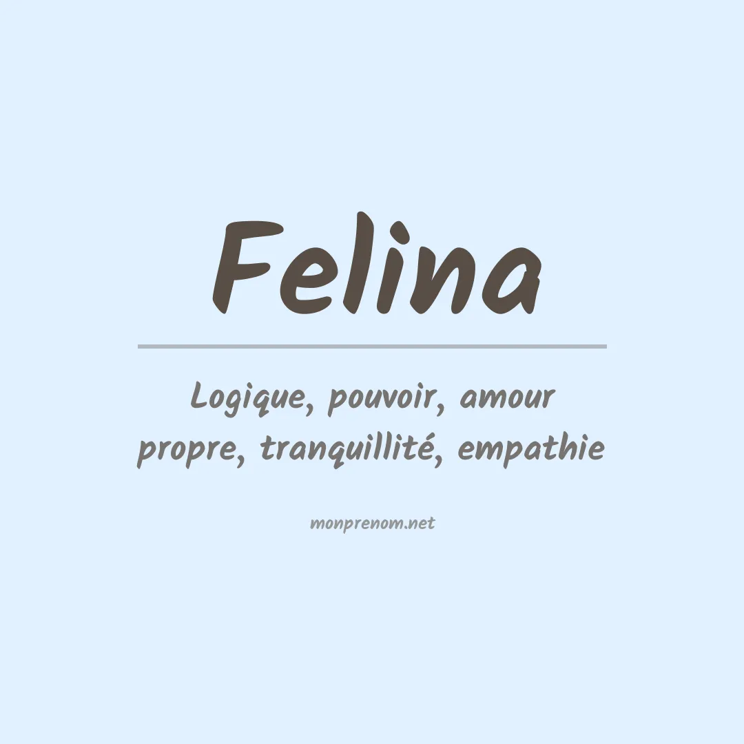 Prénom Felina