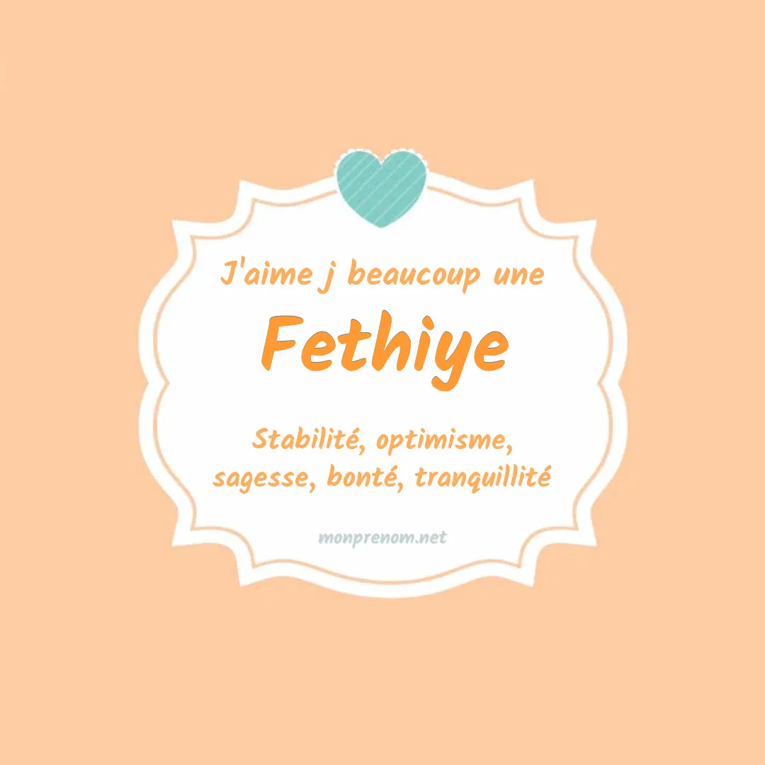 J'aime beaucoup Fethiye