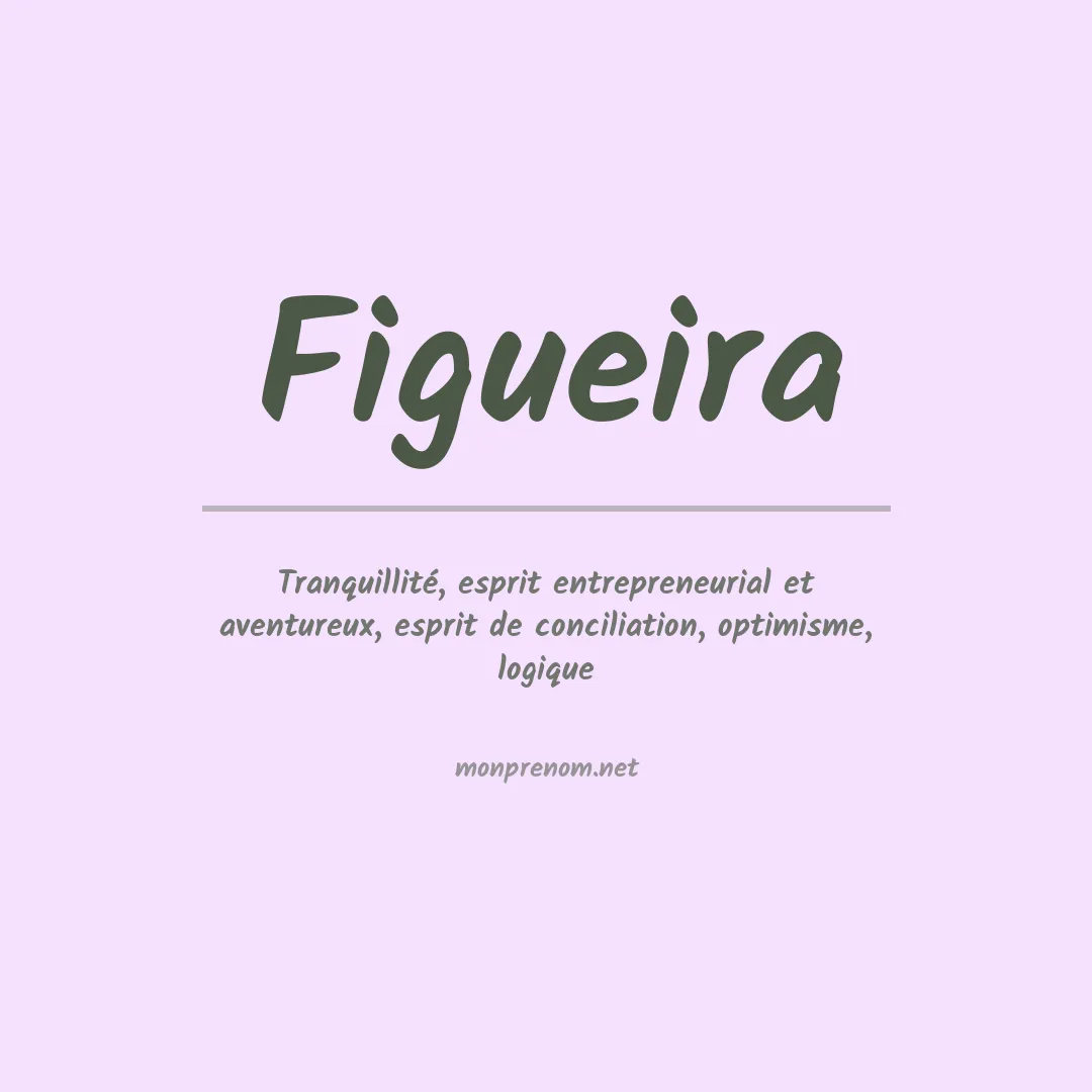 Prénom Figueira