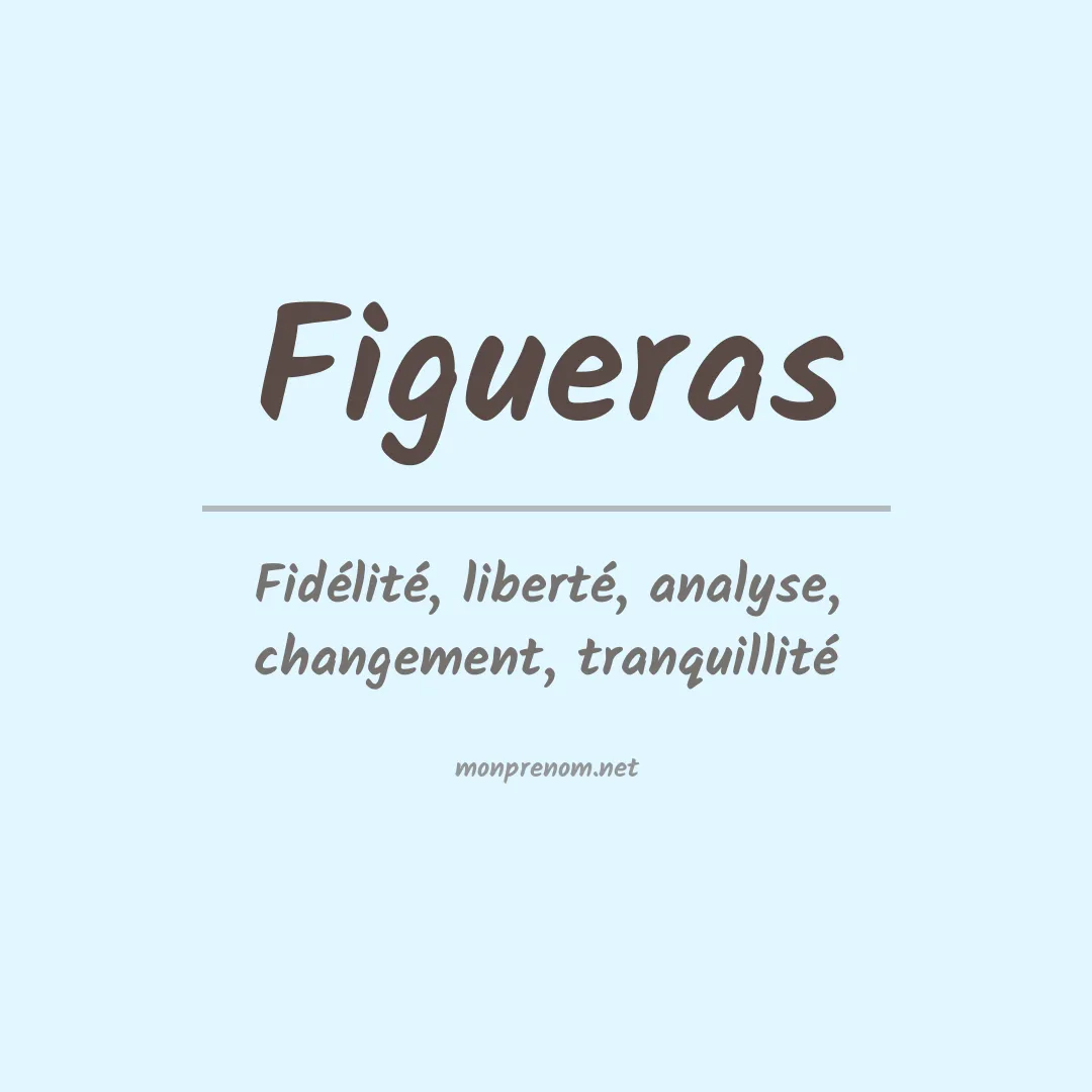 Prénom Figueras