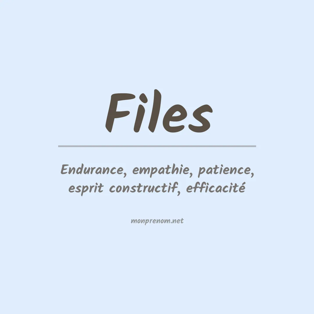 Prénom Files