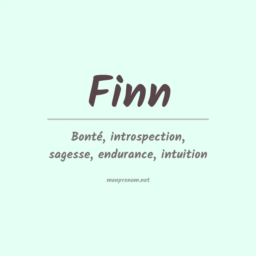 Prénom Finn