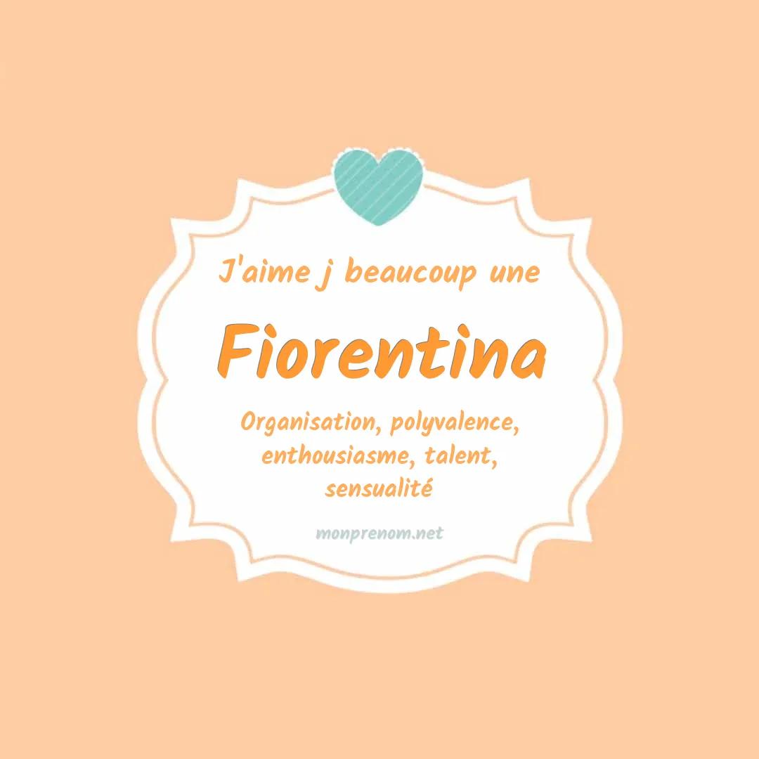 J'aime beaucoup Fiorentina