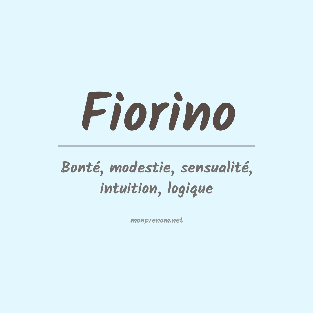 Prénom Fiorino