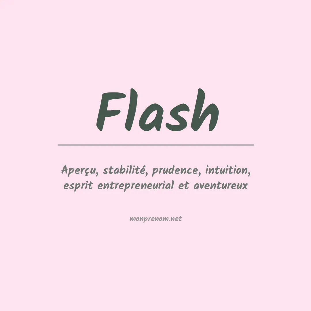 Prénom Flash