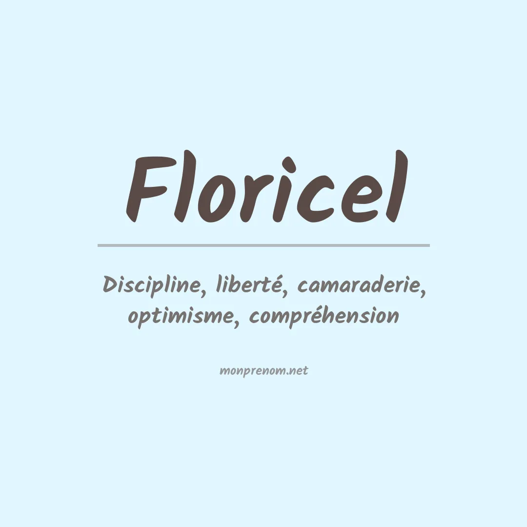 Prénom Floricel