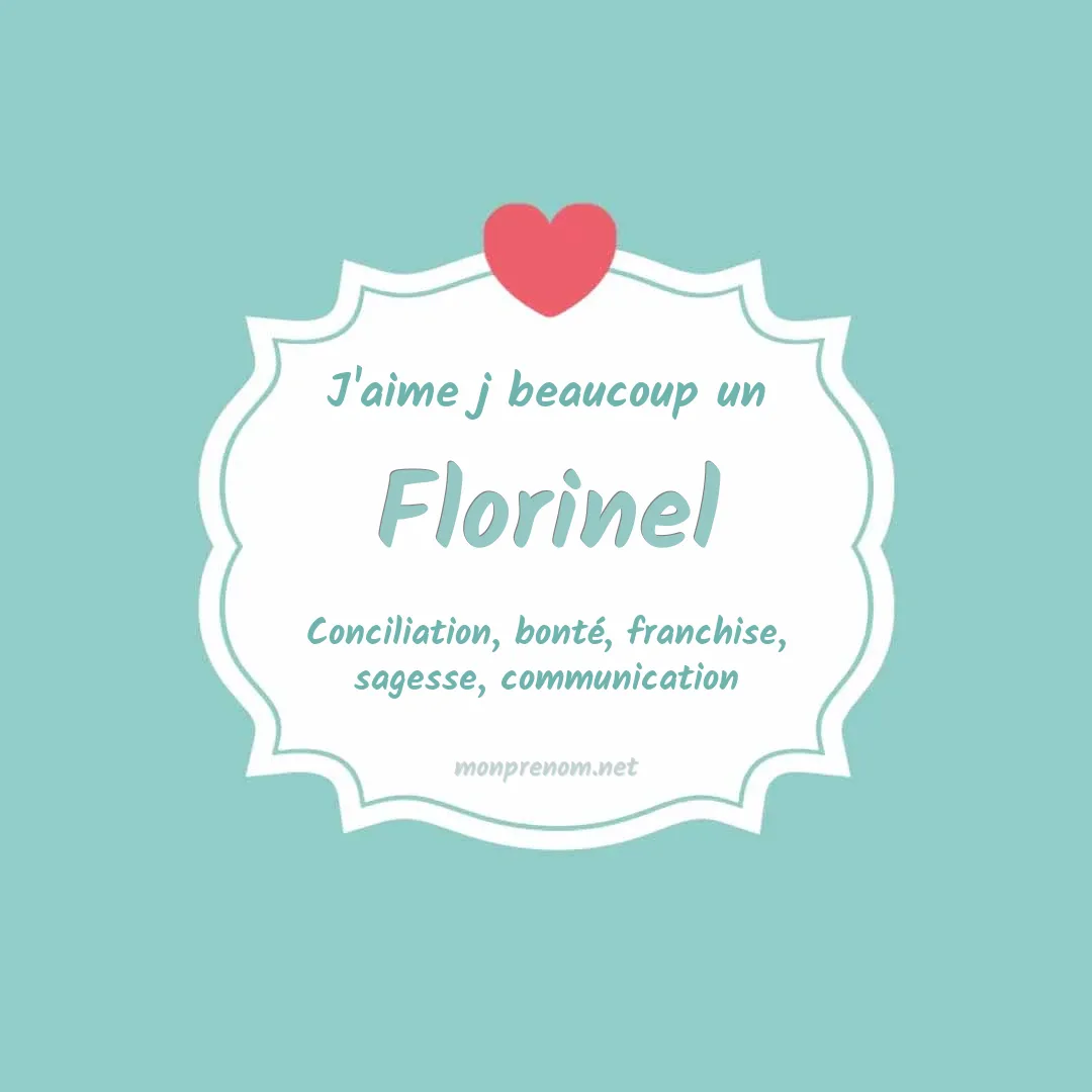 J'aime beaucoup Florinel