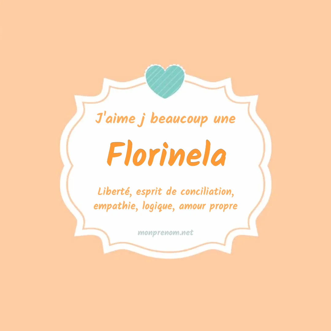 J'aime beaucoup Florinela