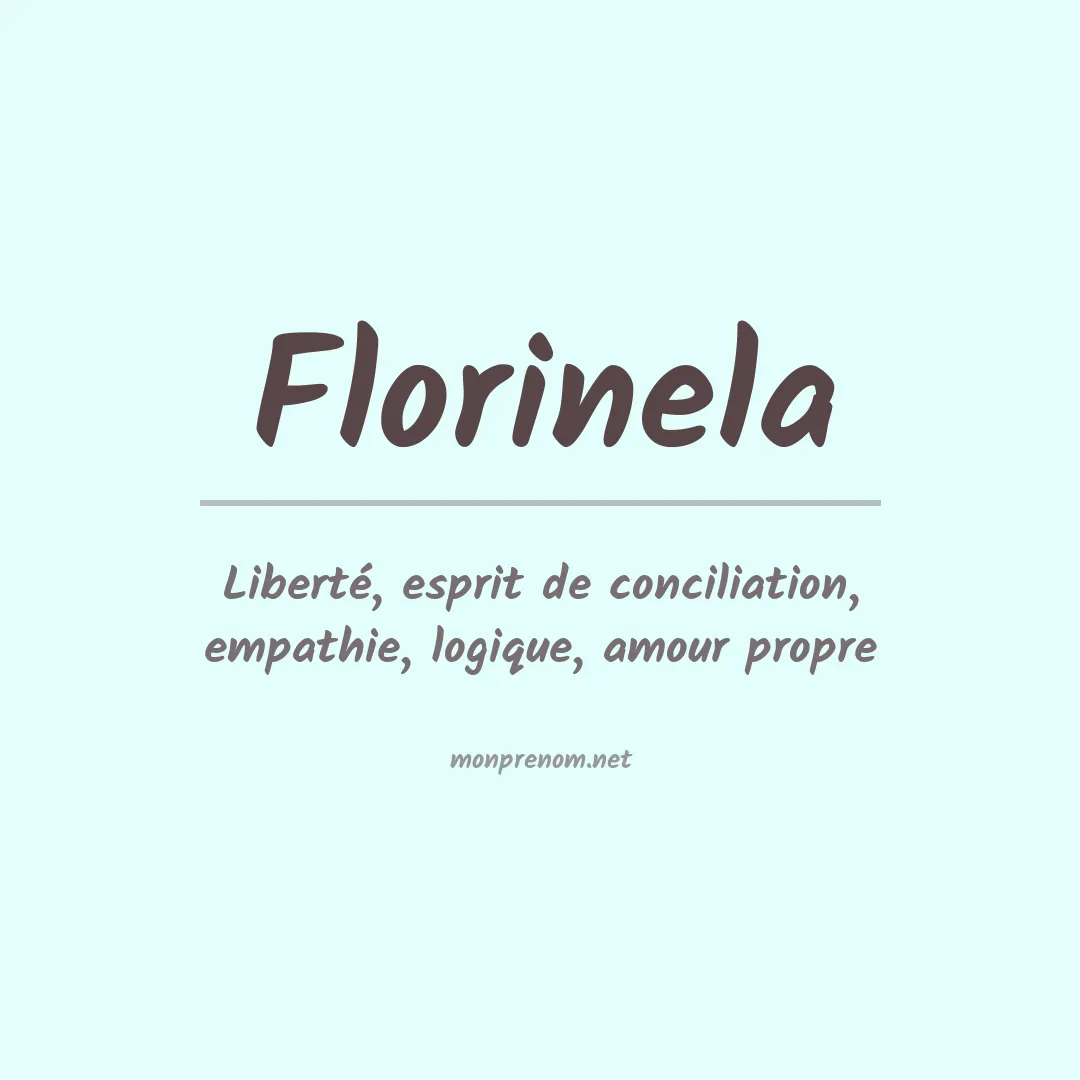 Prénom Florinela