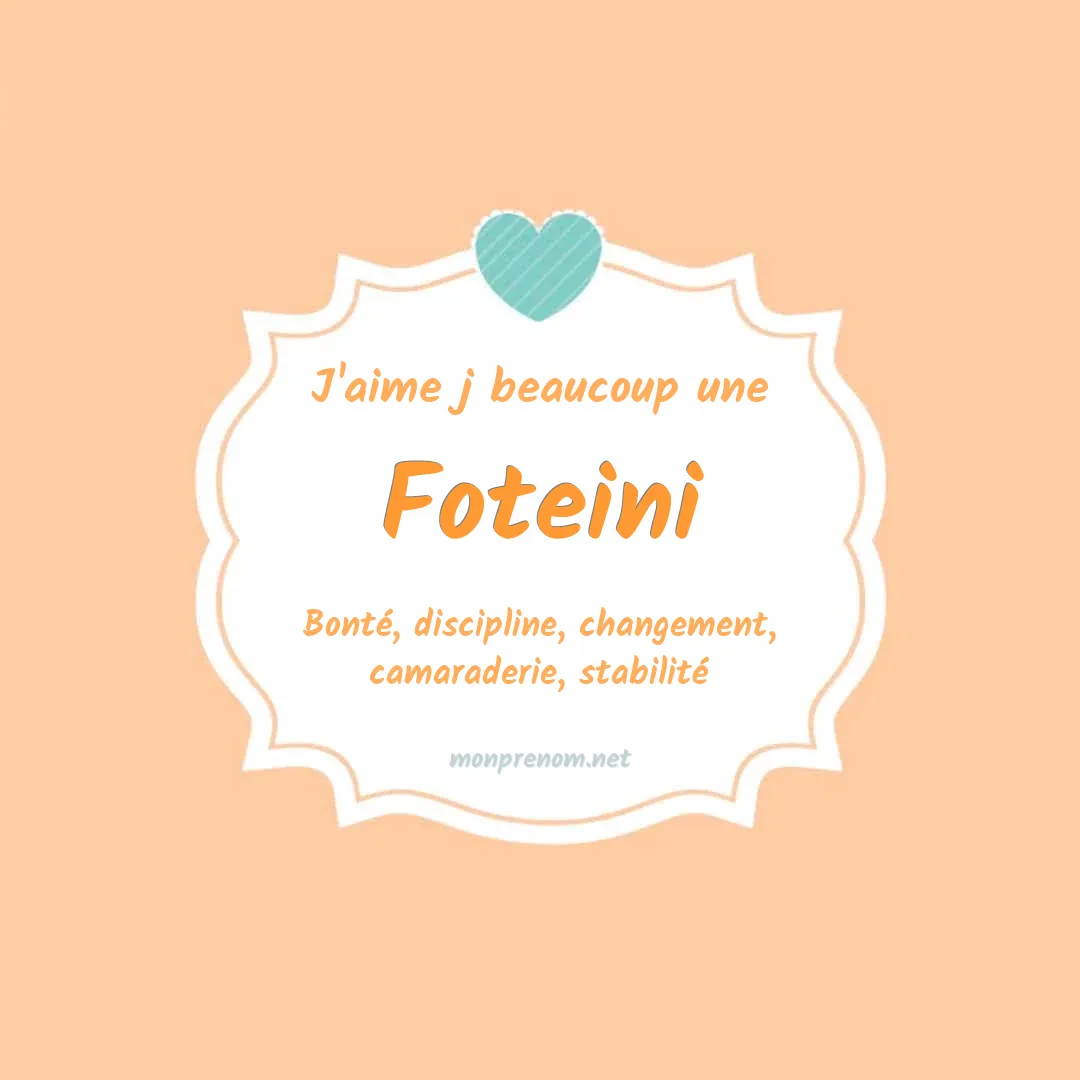 J'aime beaucoup Foteini