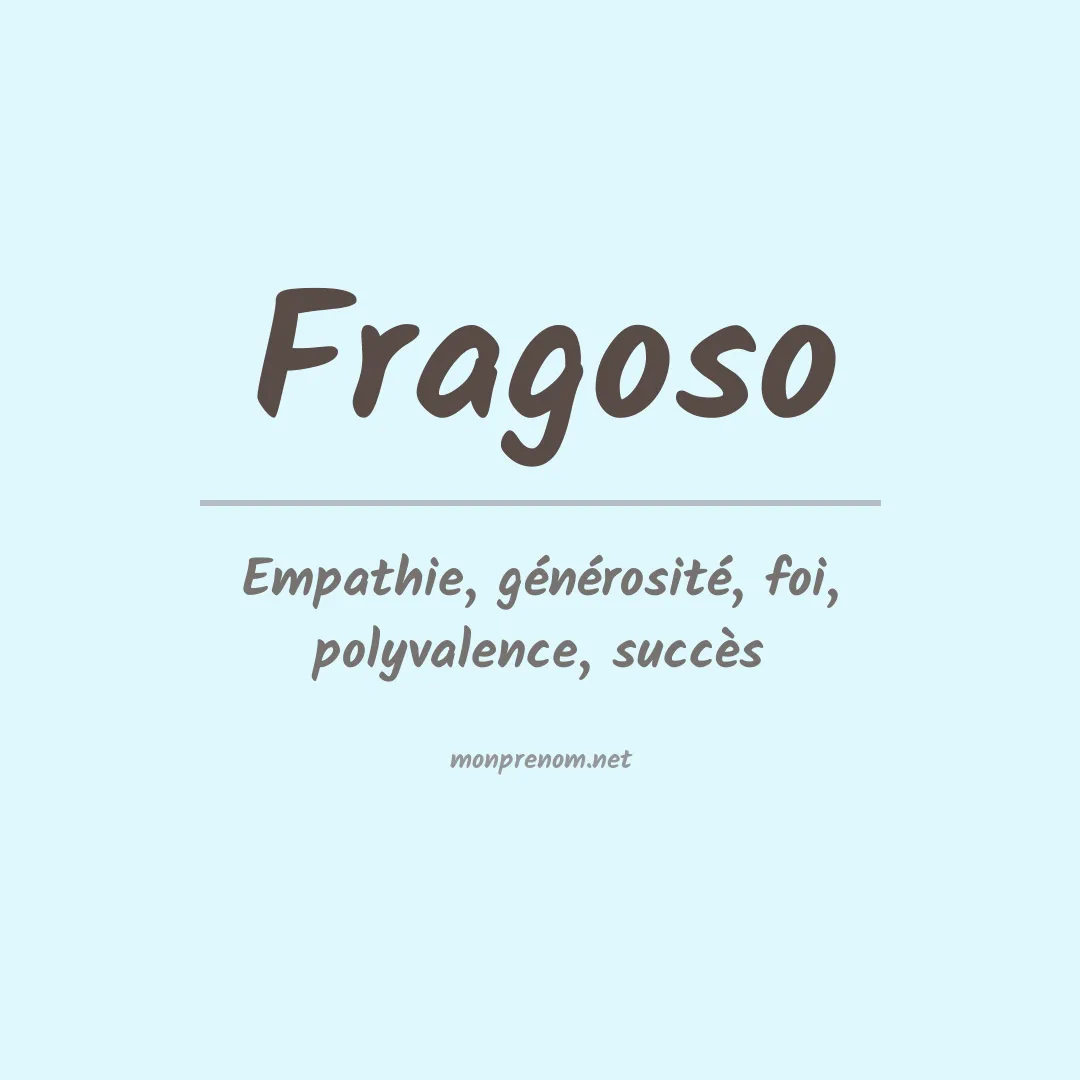 Prénom Fragoso