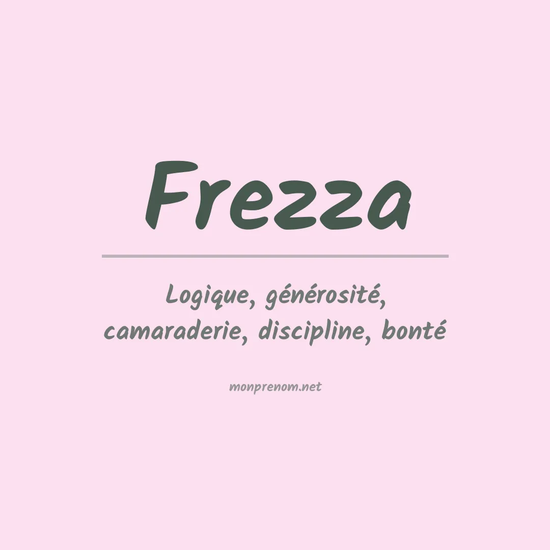 Prénom Frezza
