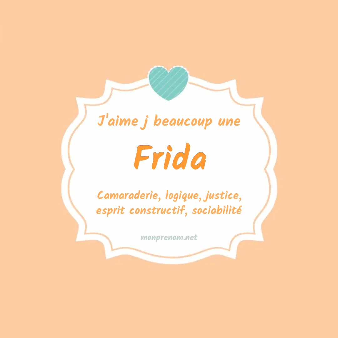 J'aime beaucoup Frida