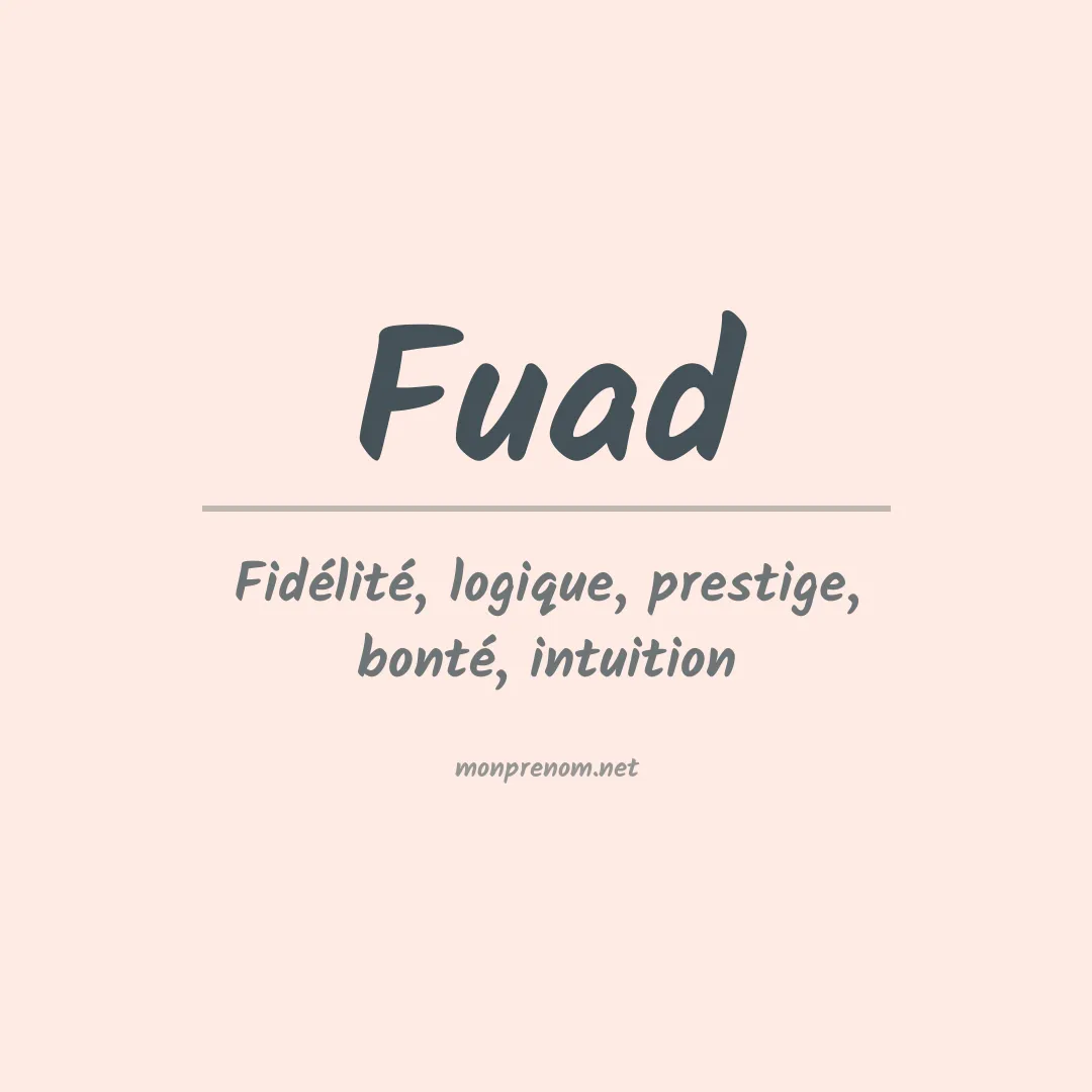 Prénom Fuad