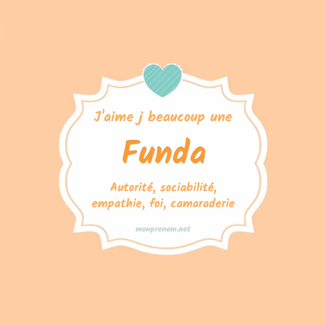 J'aime beaucoup Funda