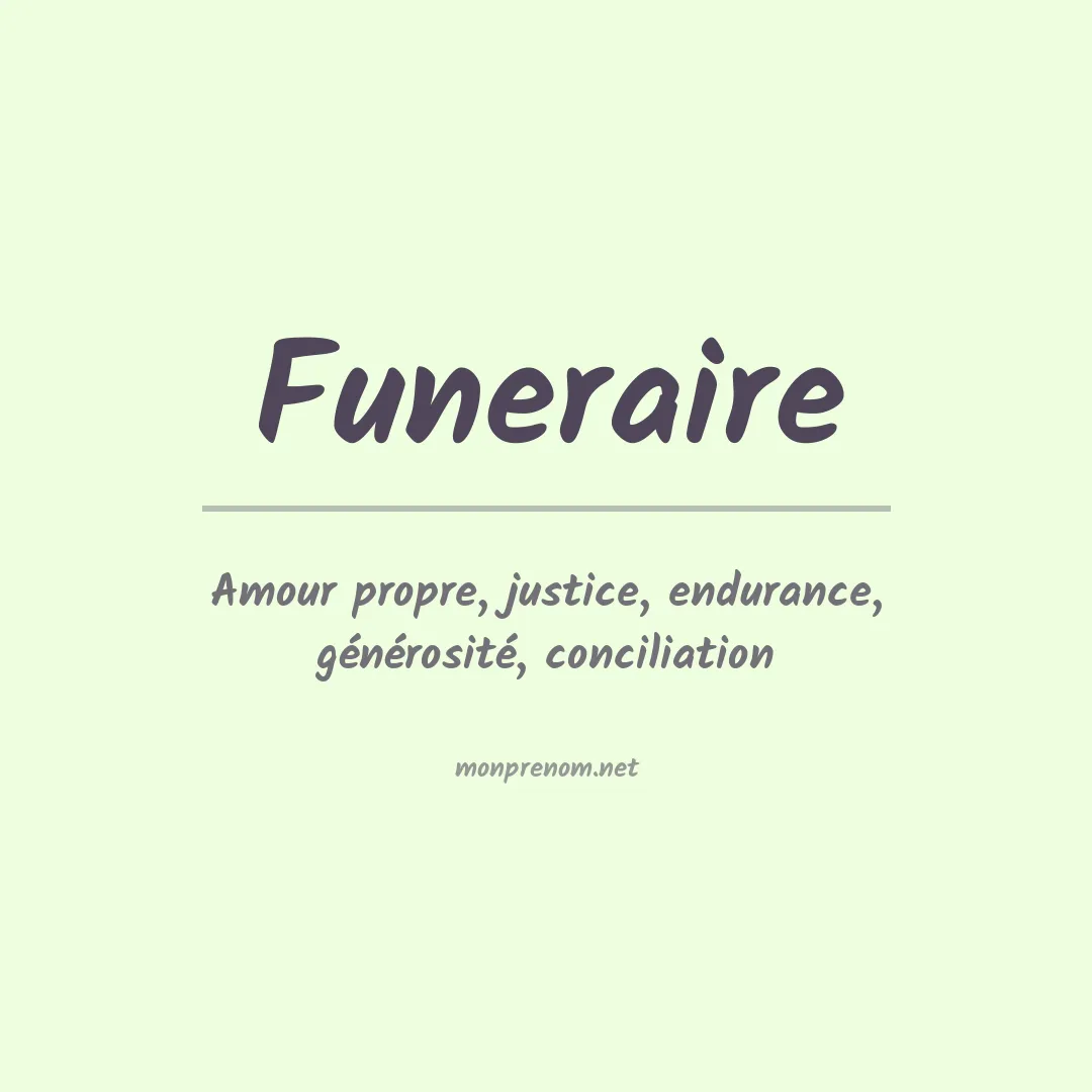 Prénom Funeraire