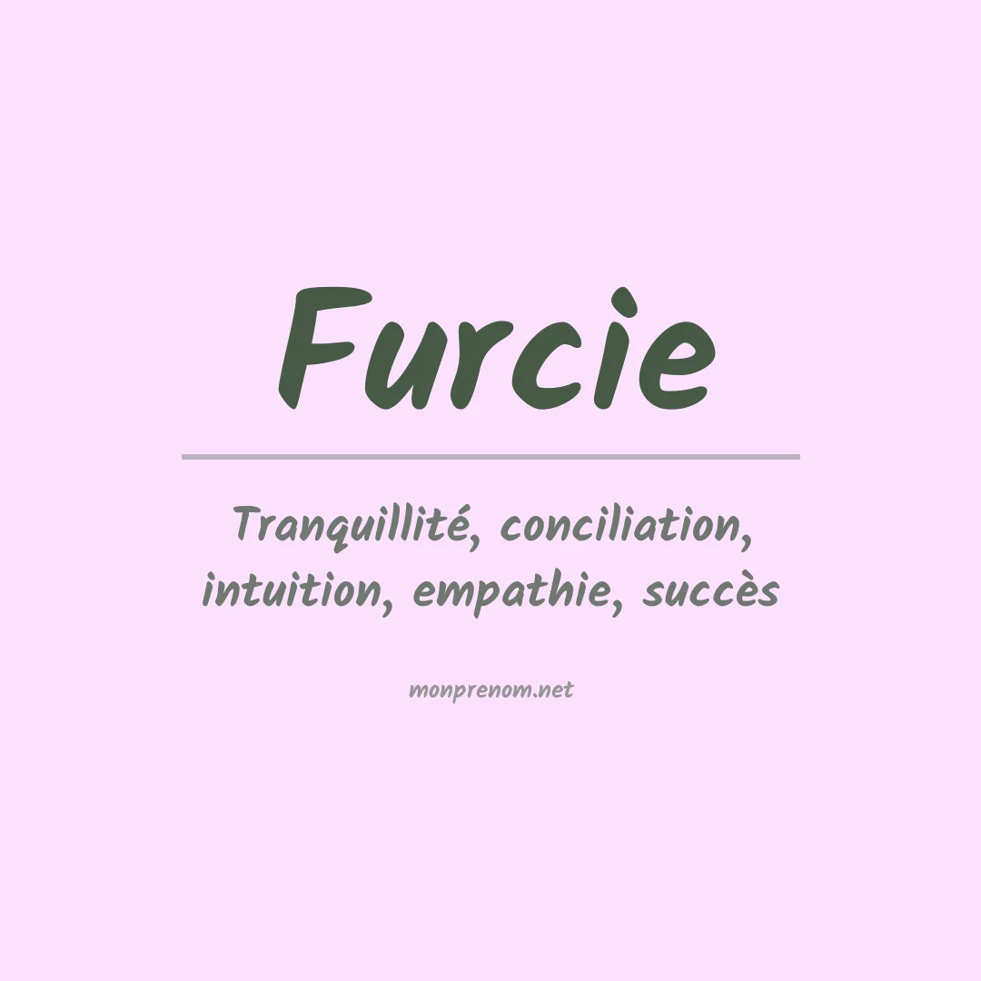 Prénom Furcie