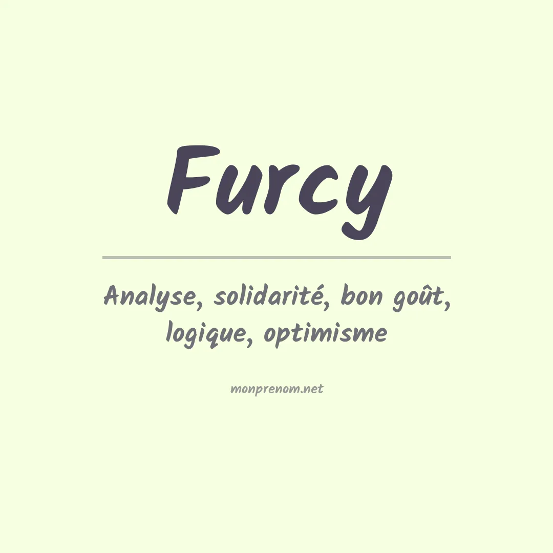 Prénom Furcy