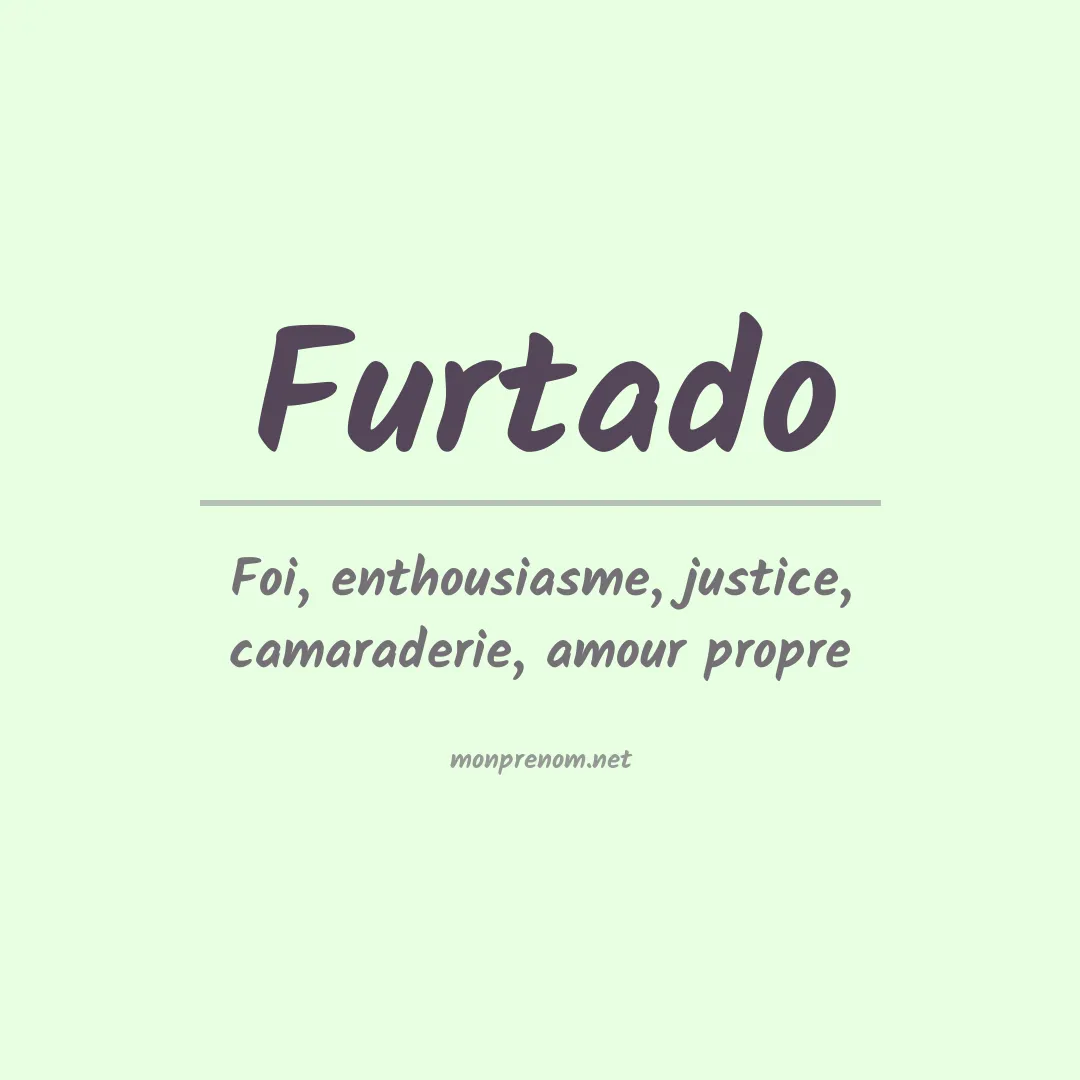 Prénom Furtado