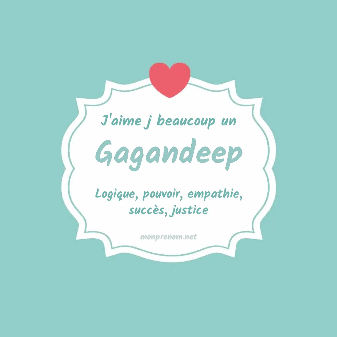 J'aime beaucoup Gagandeep