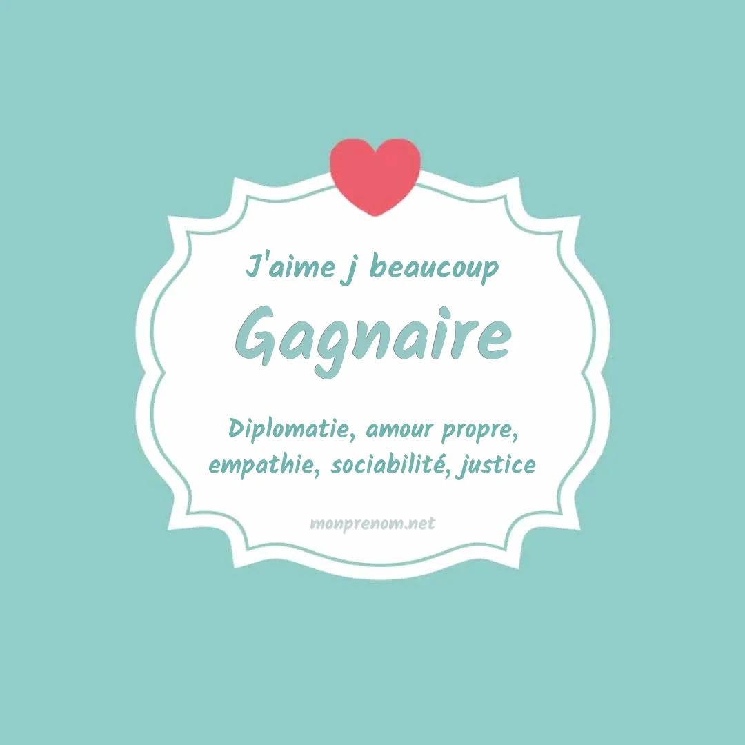 J'aime beaucoup Gagnaire