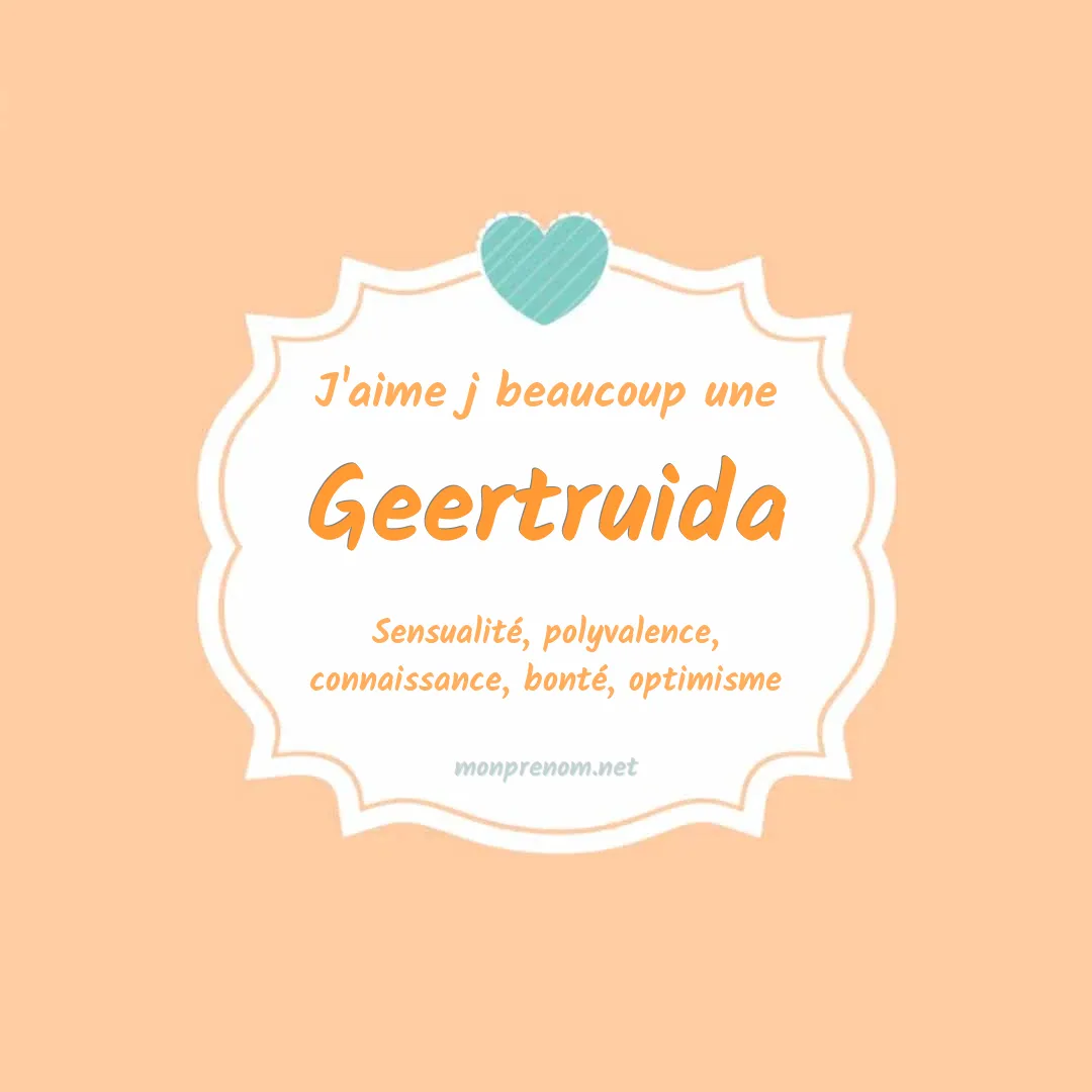 J'aime beaucoup Geertruida
