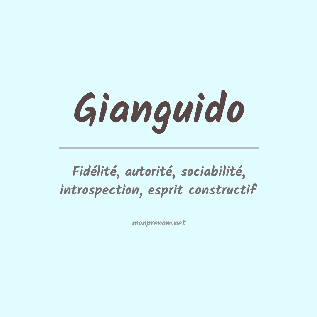 Signification du prénom Gianguido