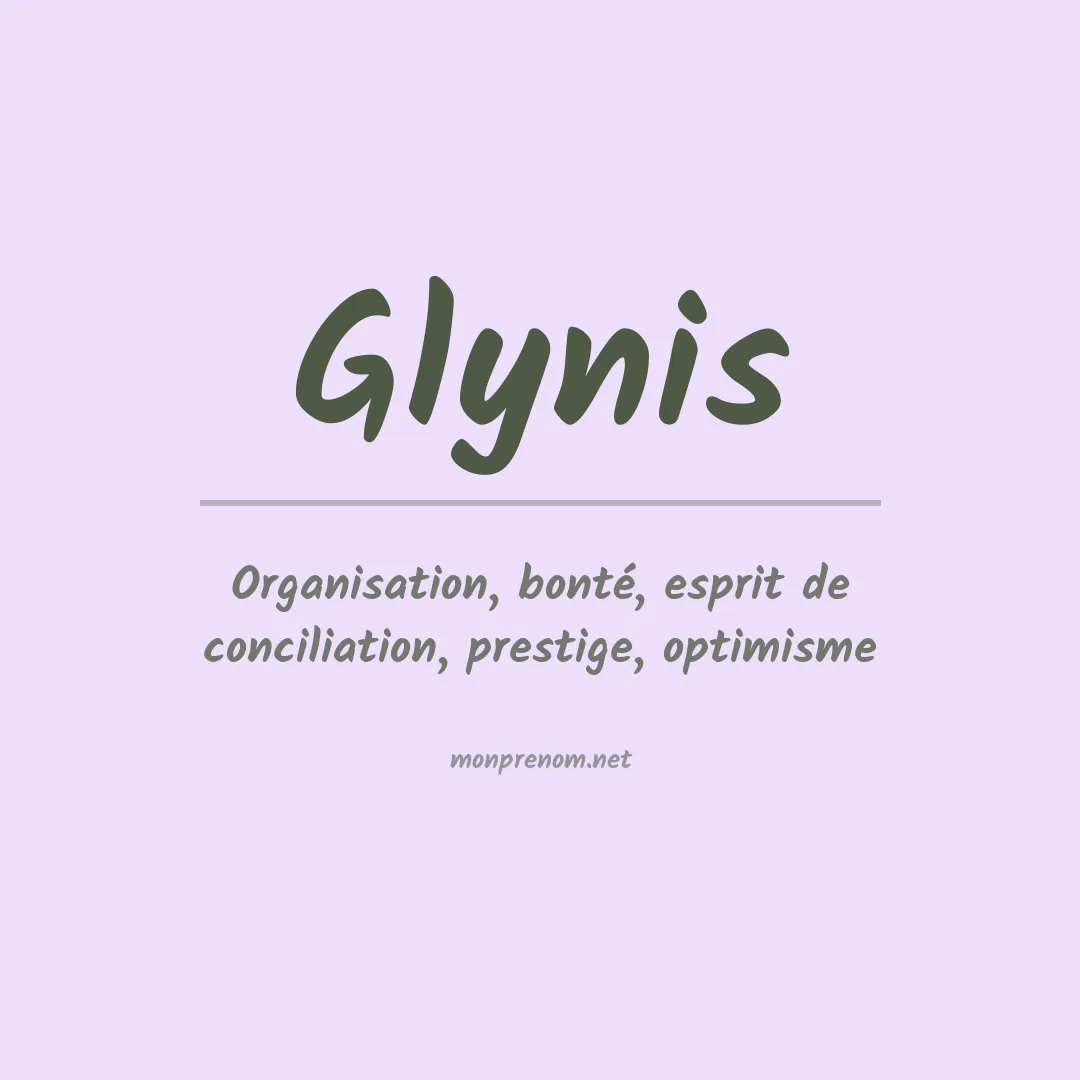 Prénom Glynis