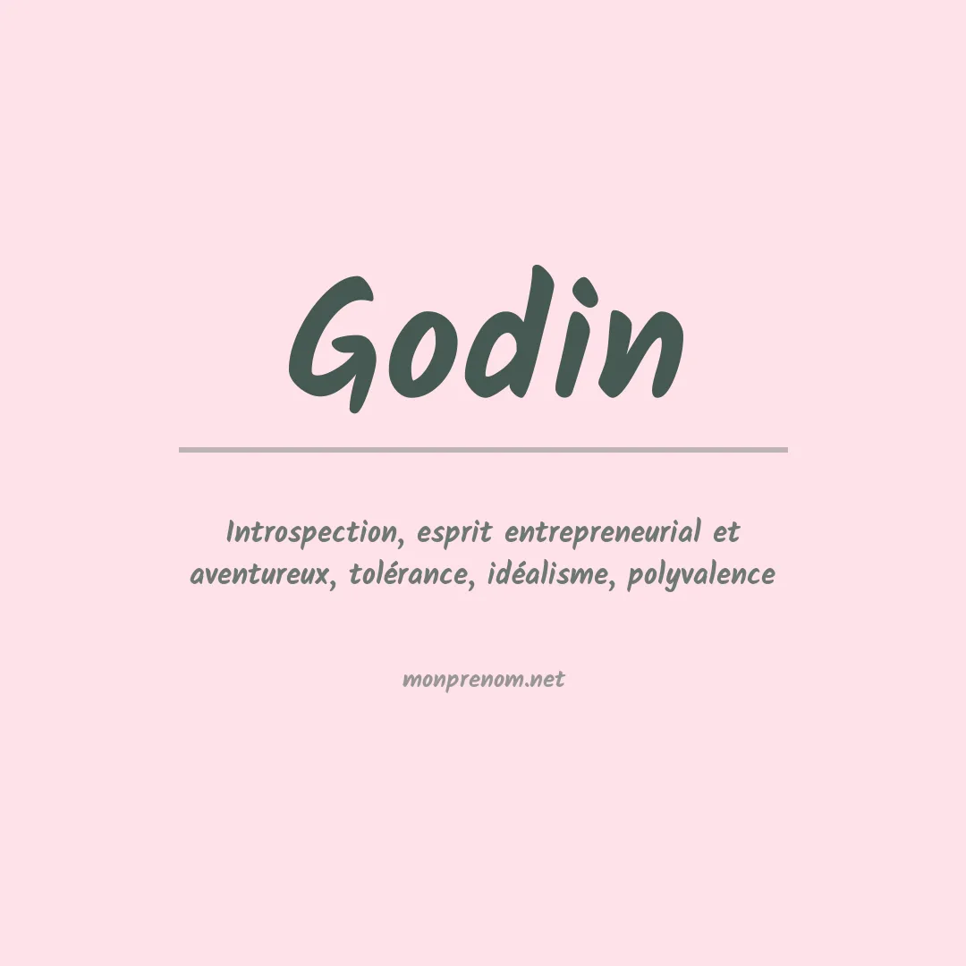 Prénom Godin