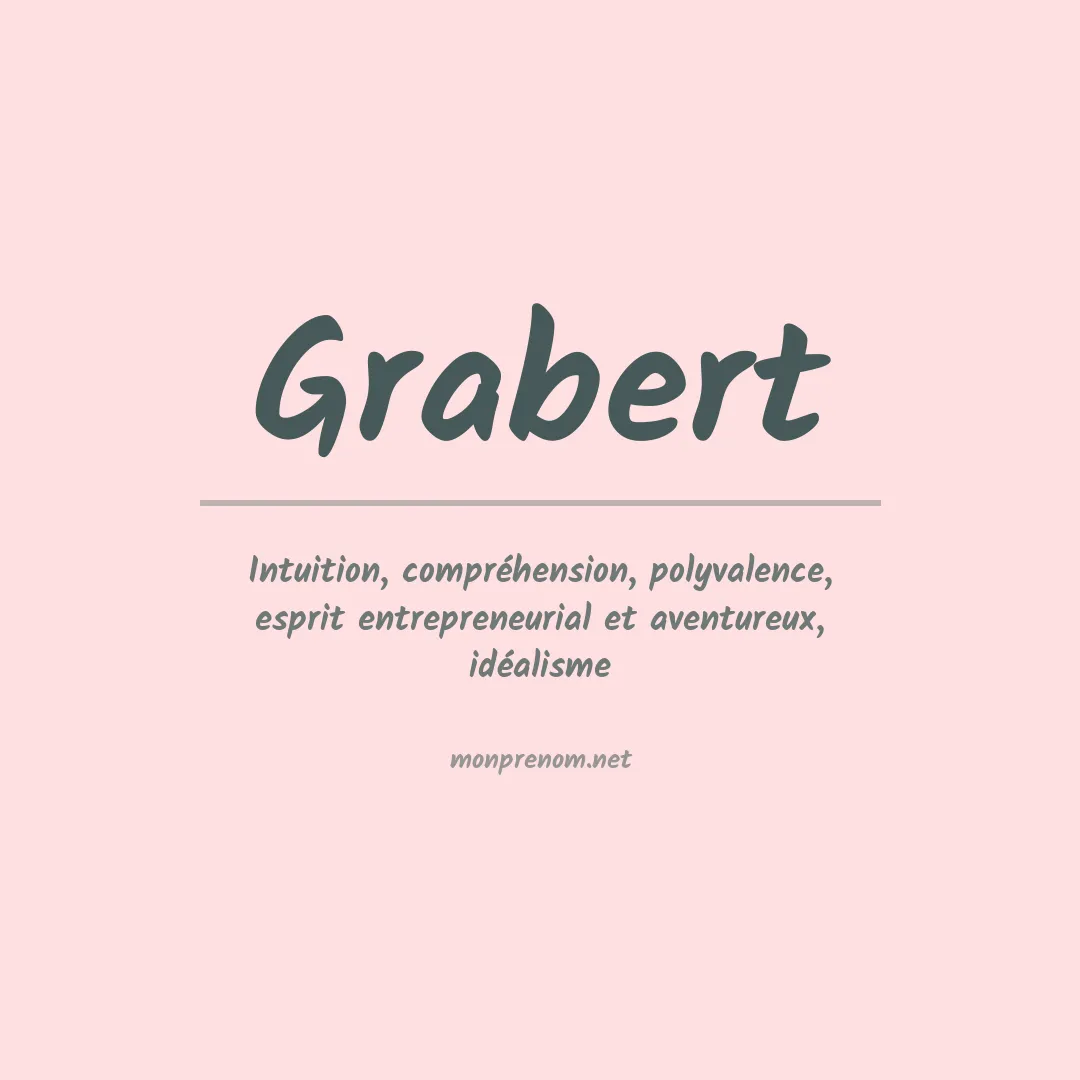 Prénom Grabert