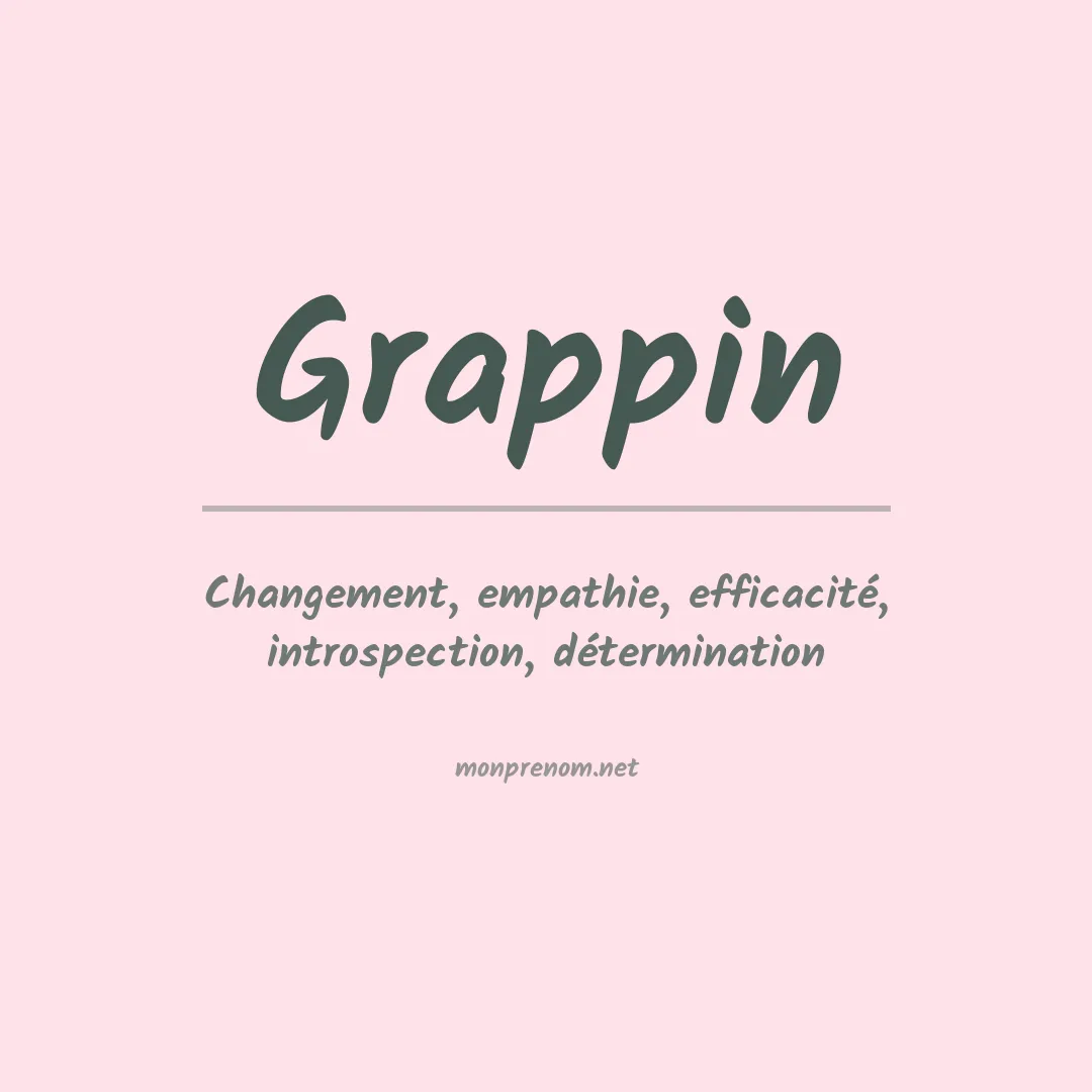 Prénom Grappin