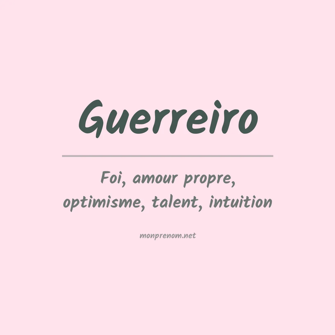 Prénom Guerreiro