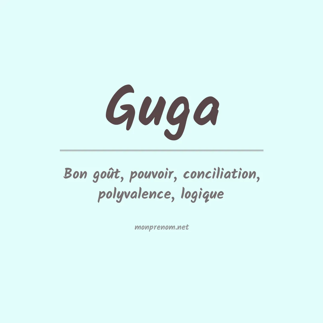 Prénom Guga