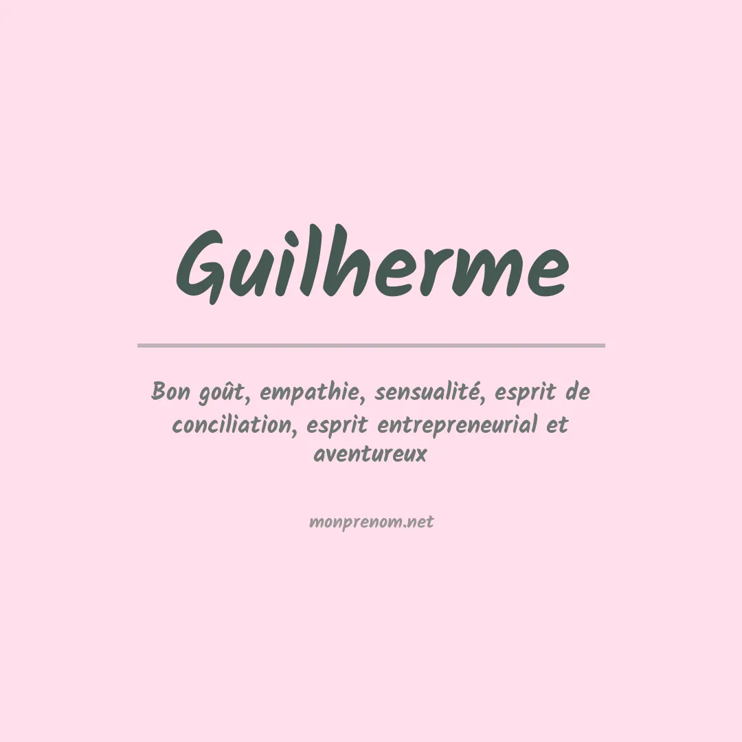 Prénom Guilherme