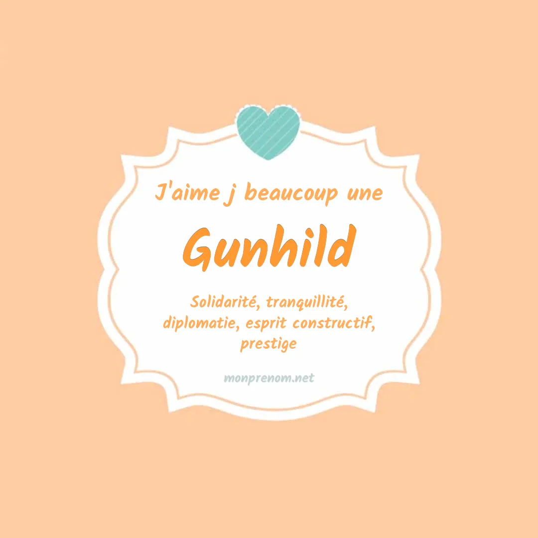 J'aime beaucoup Gunhild