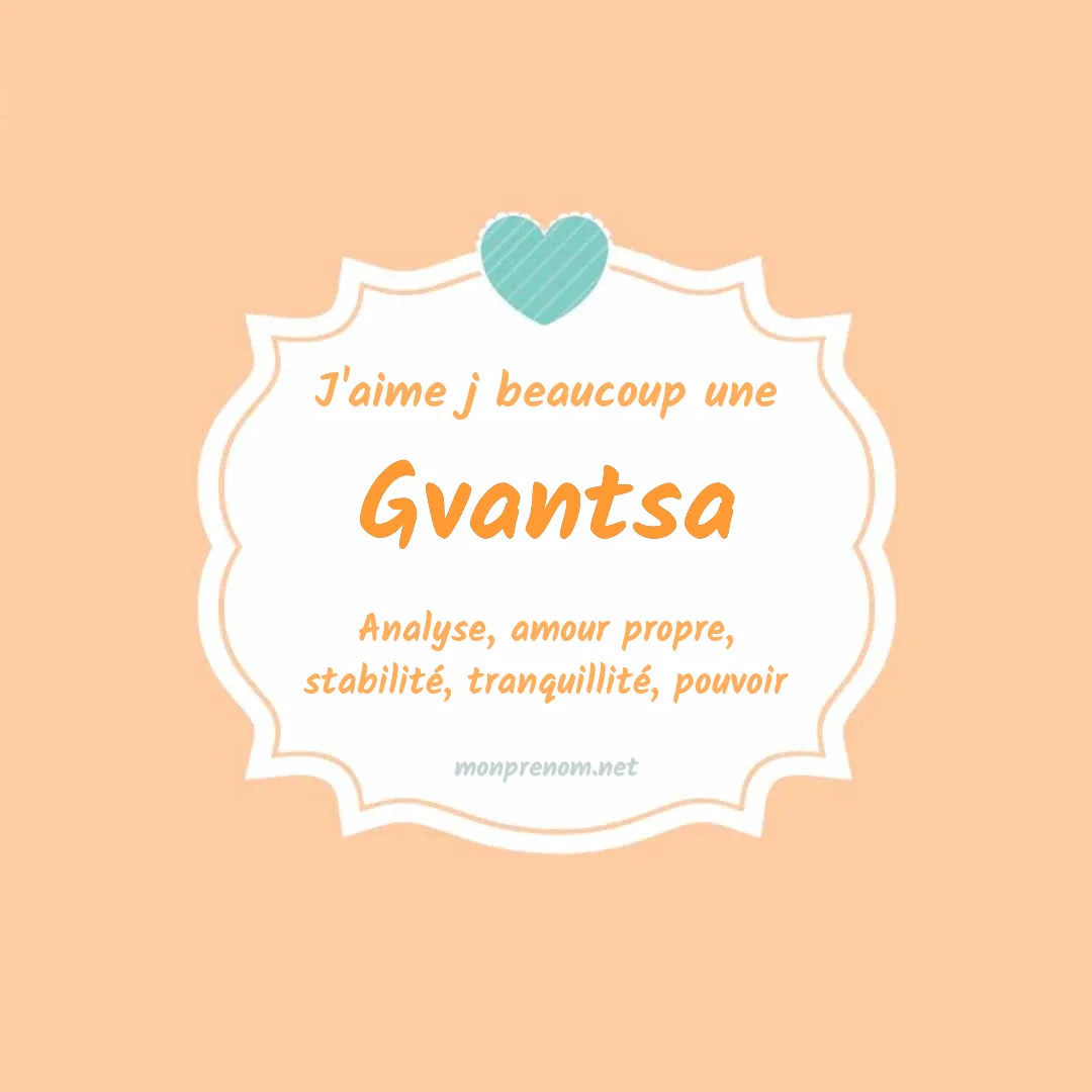 J'aime beaucoup Gvantsa