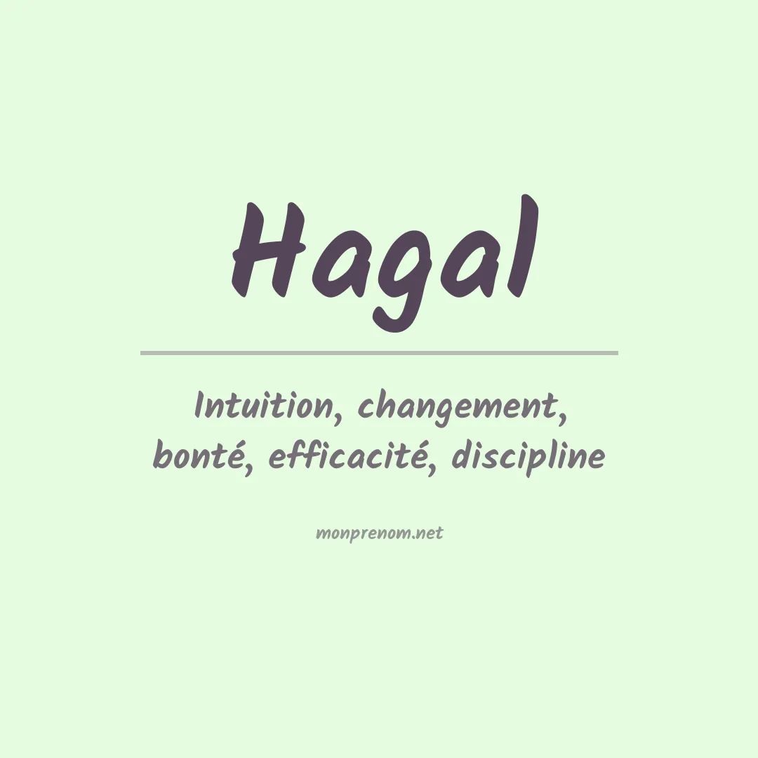 Signification du prénom Hagal