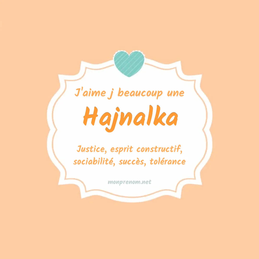 J'aime beaucoup Hajnalka