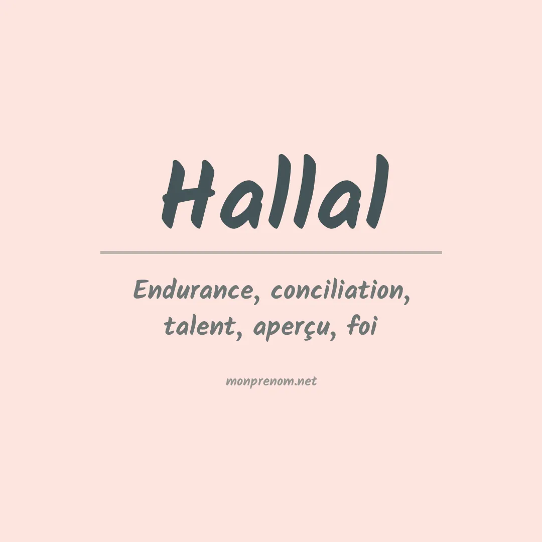 Prénom Hallal