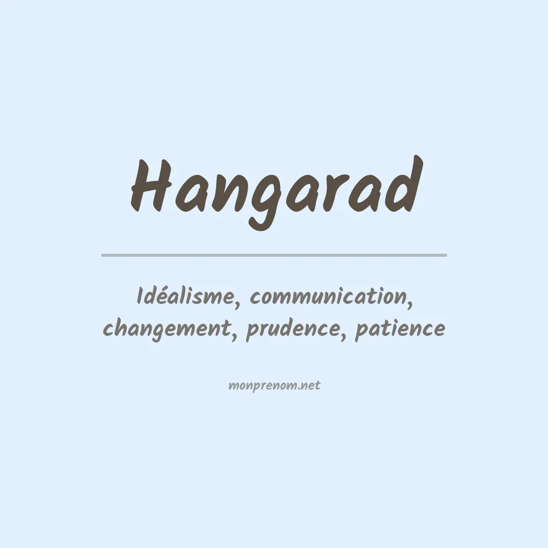 Signification du prénom Hangarad