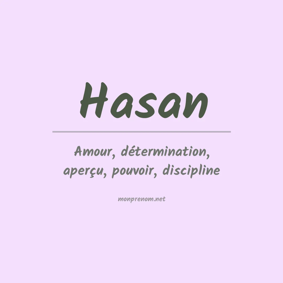Prénom Hasan