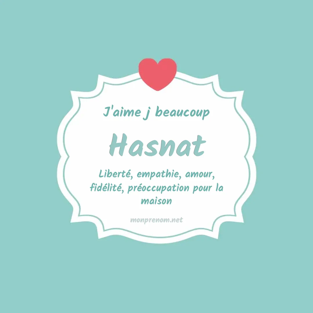 J'aime beaucoup Hasnat