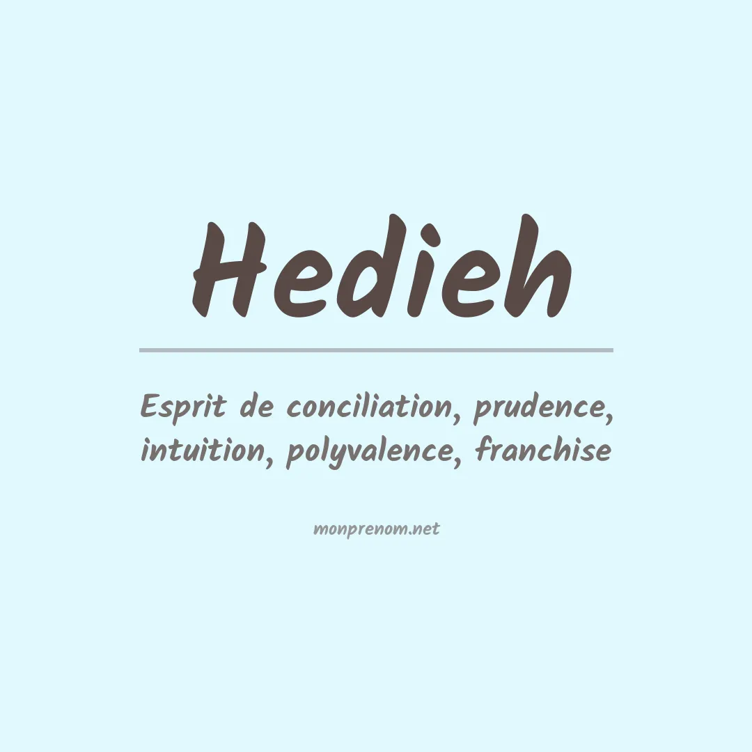 Prénom Hedieh