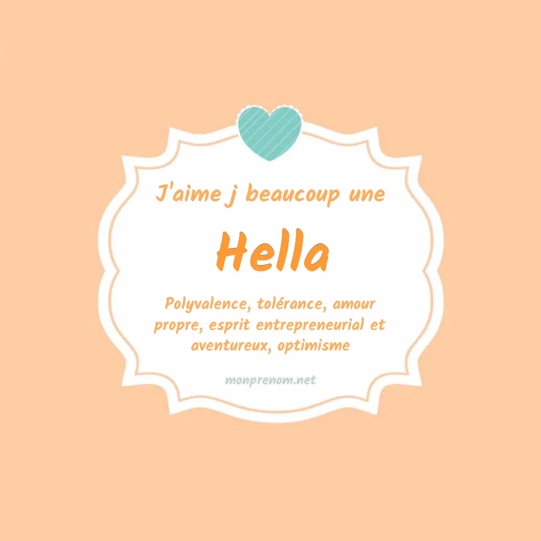J'aime beaucoup Hella